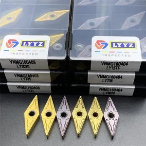 Токарный инструмент VNMG160404  VNMG160408 MA, карбид вольфрама, токарный резец Tokarnyy, режущий инструмент с ЧПУ, 10 шт.