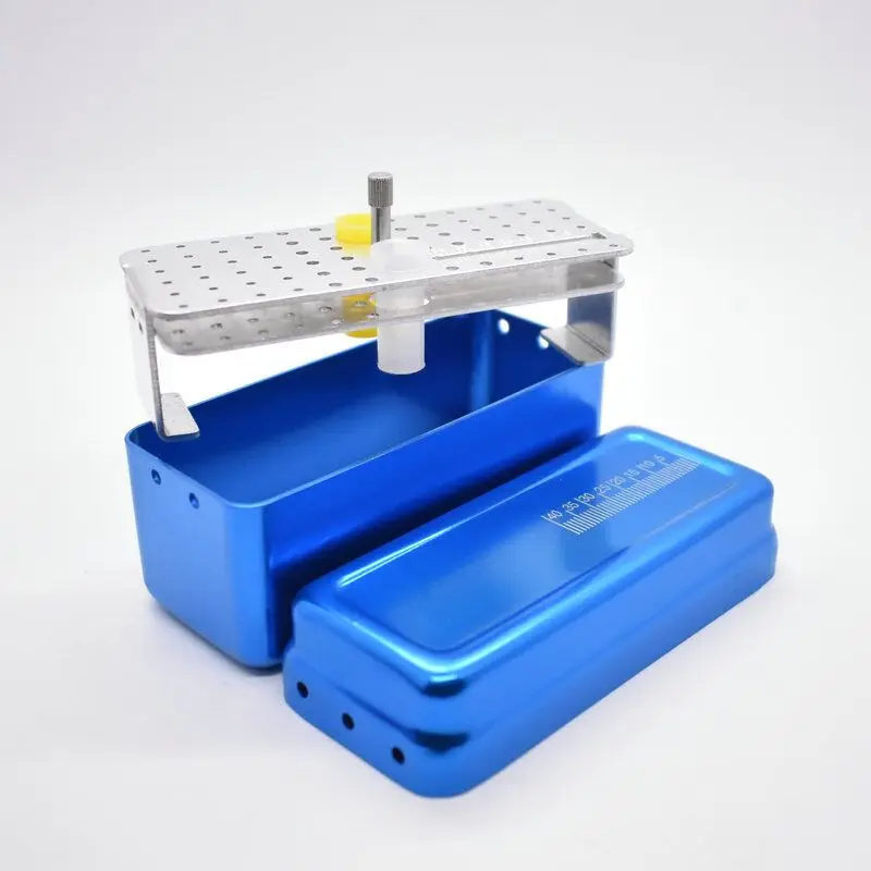 1 шт. алюминиевый стерилизатор для стоматологических инструментов 72 Отверстия |