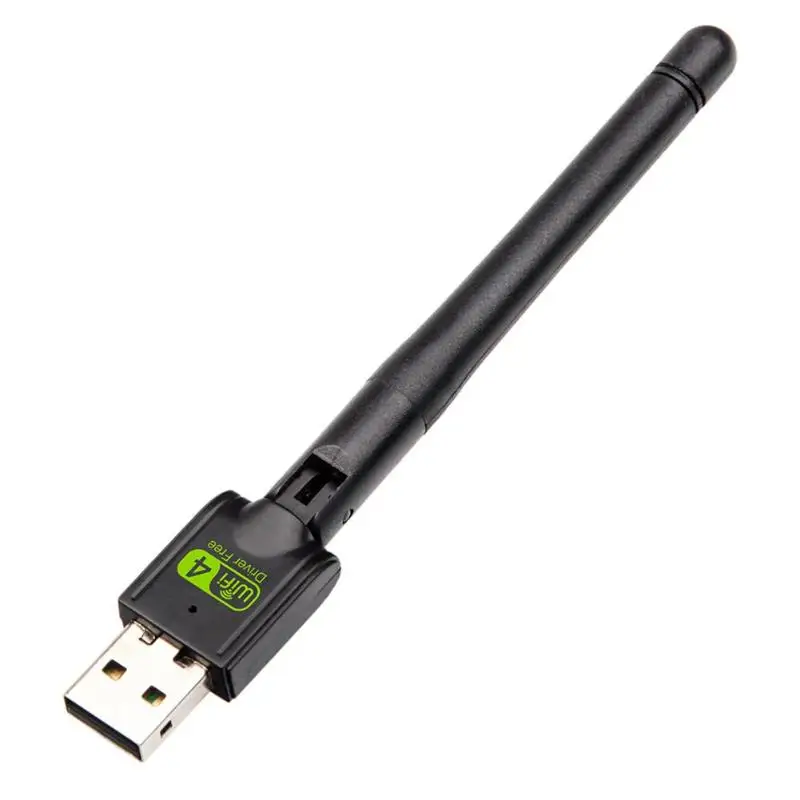 2 4G беспроводной USB WiFi адаптер Сетевая LAN Карта 150 Мбит/с 802.11n/g/b поддержка