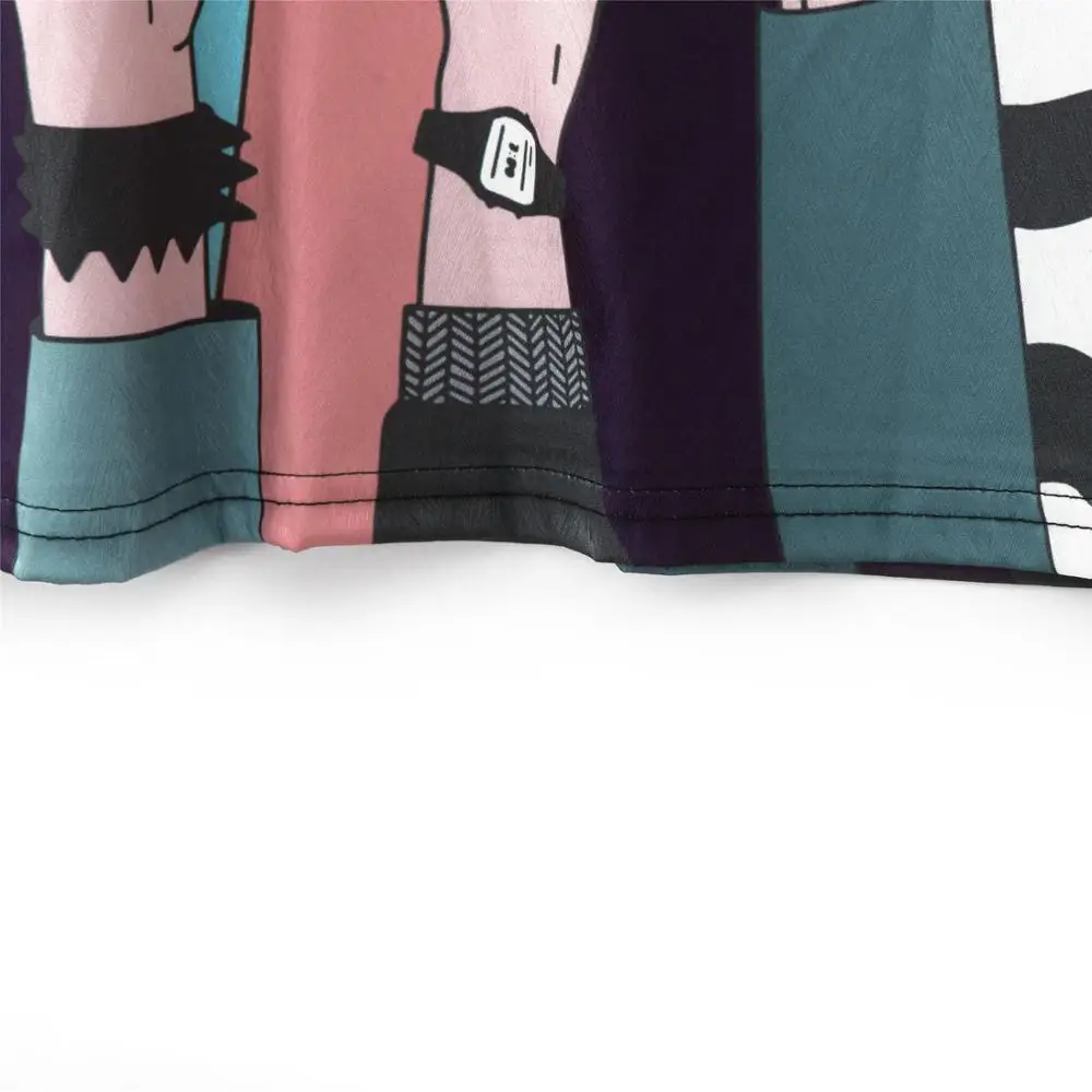 

T-shirt Women Clothes 2020 Arm Pattern Print T shirts Female Oversized Tshirts Ladies Loose Tees Hip Hop Tops Summer Streetwear