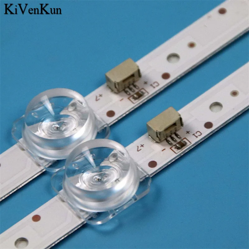 Новые светодиодные ленты для ламп 2 шт./компл. gic43lb32 _ 3030f2.1dрешетка V0.9 подсветки 43D6