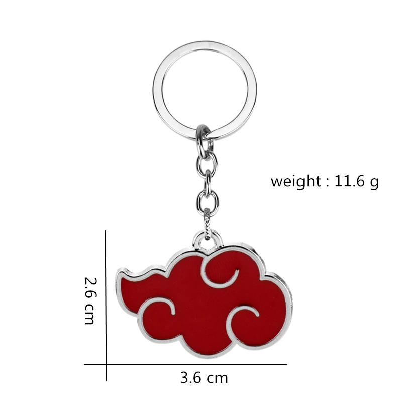 Металлические эмалированные брелоки с логотипом организации Амин Акацуки и