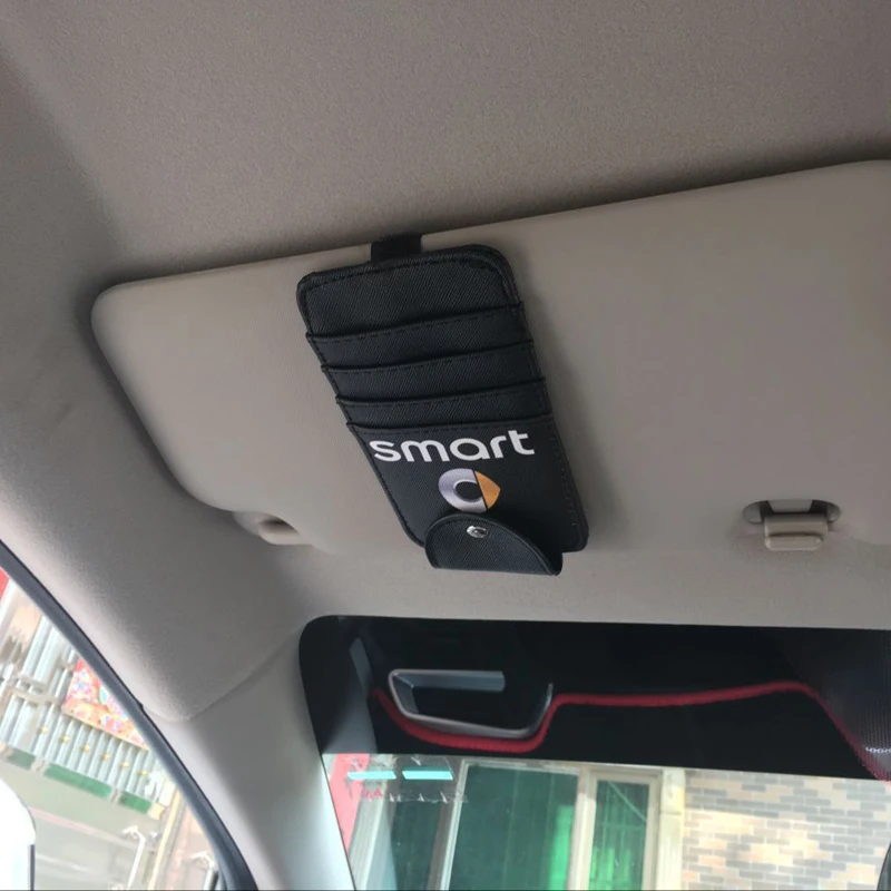 Автомобильный солнцезащитный козырек держатель карты зажим сумка Чехол