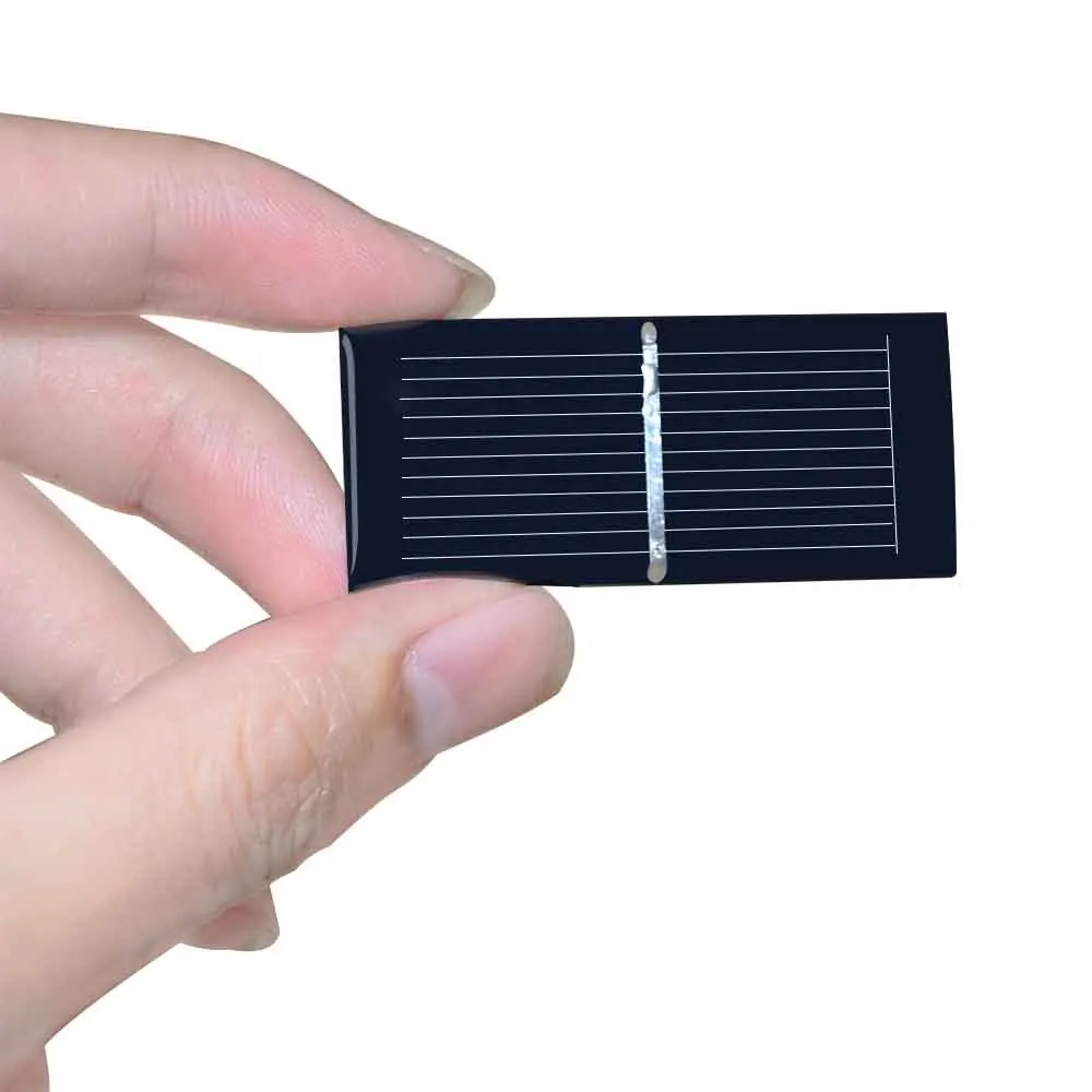 

1/5/10pcs 0.125W Mini DIY Solar Panel 0.5V/250mA Monocrystalline Silicon Solar Cell Battery Charger Module Wholesale