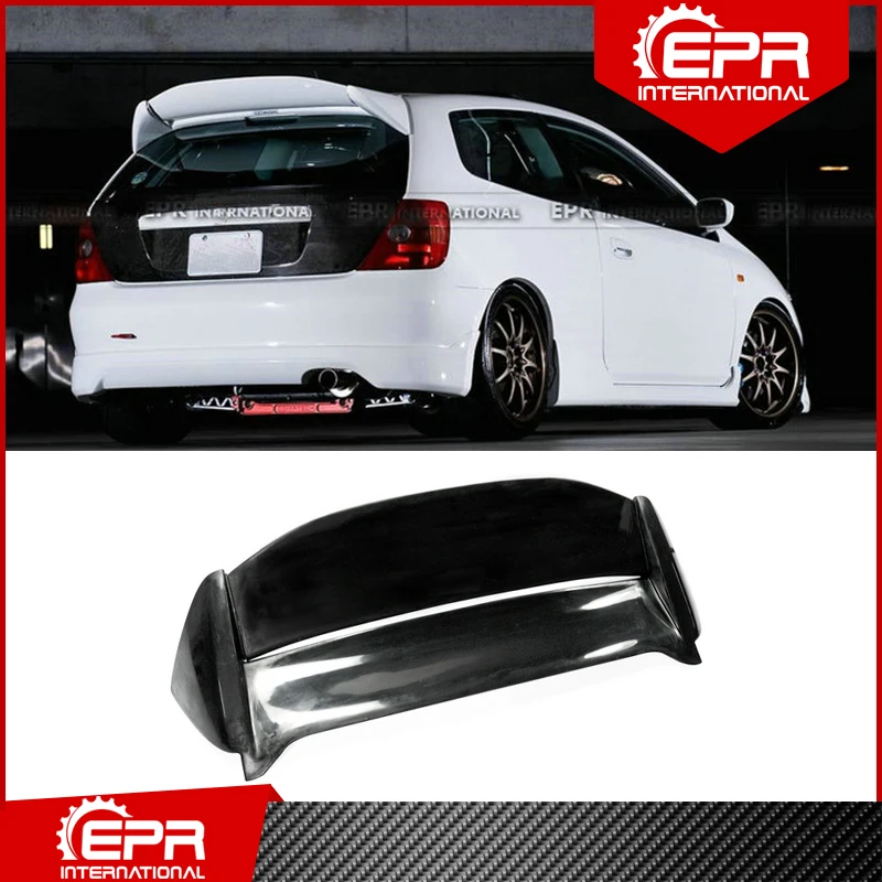 Для HONDA CIVIC 7TH GEN EP Mugen FRP крыло задней крыши стекло волокно спойлер тюнинг для Civic EP3