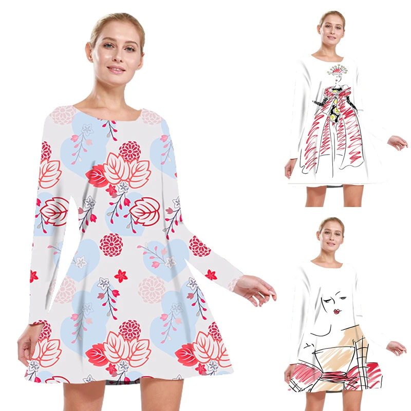 Летнее женское новое платье милая пляжная одежда с цветочным принтом