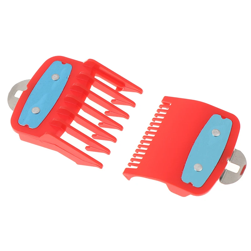 2Pcs(1.5mm+4.5mm) Guide Comb Sets 1.5 And 4.5 Mm Size Red Color Attachment Set For Professional Clipper | Бытовая техника