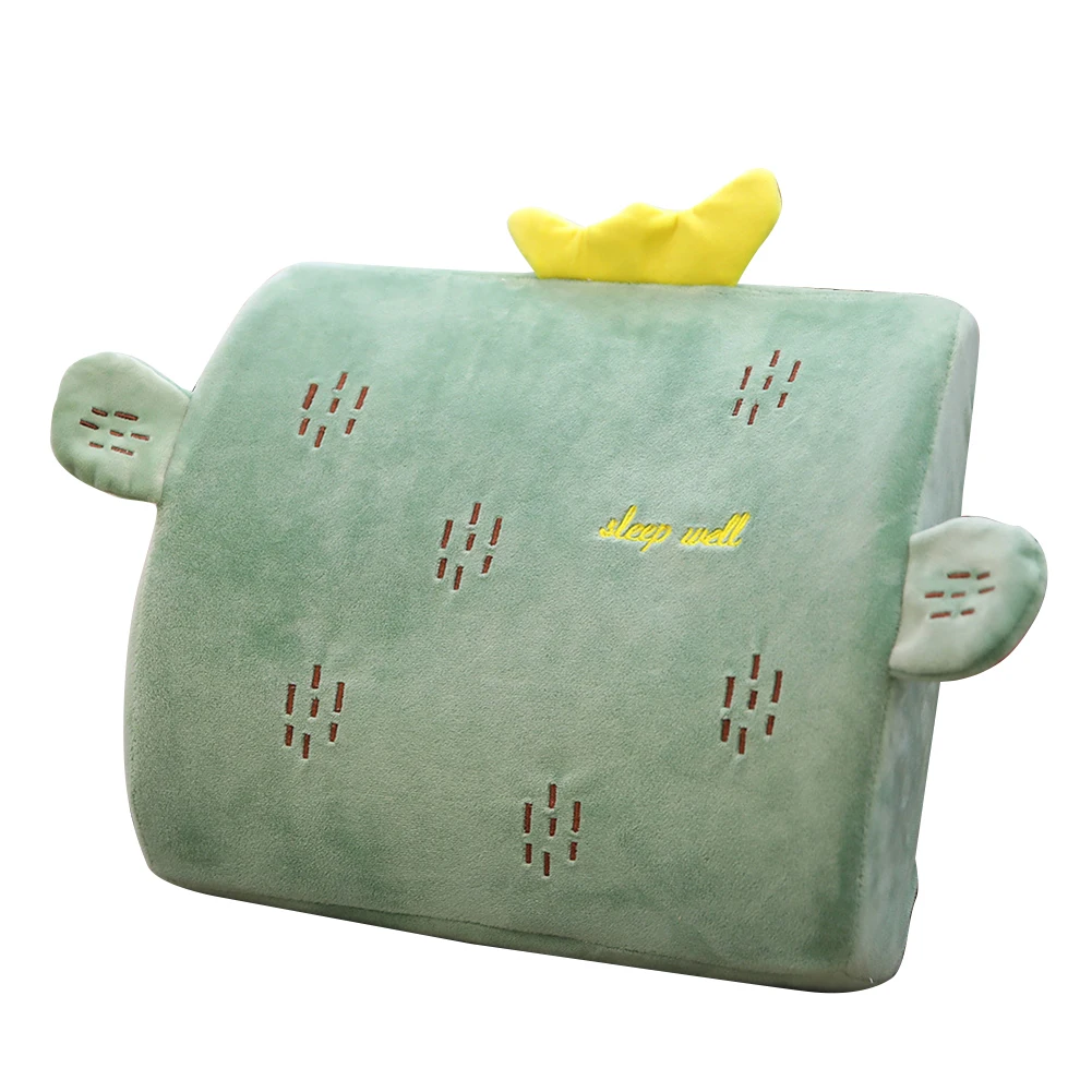 Мягкая Милая Декоративная Подушка для домашнего стула с ремнем из пены эффектом