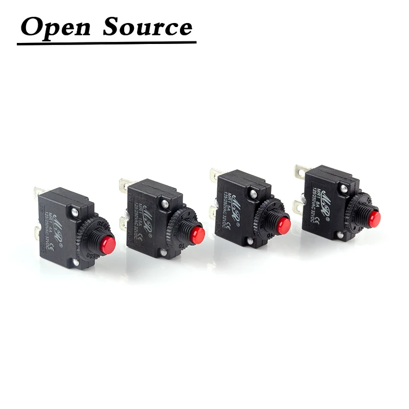 

5Pcs Circuit Breaker Overload Protector Switch Fuse 2A 3A 5A 6A 7A 8A 10A 15A 20A