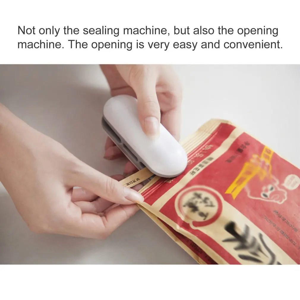 

Portable Mini Bag Heat Sealing Machine Capper Encapsulation Snack Food Plastic Small Household Hand Pressure Heat Sealing