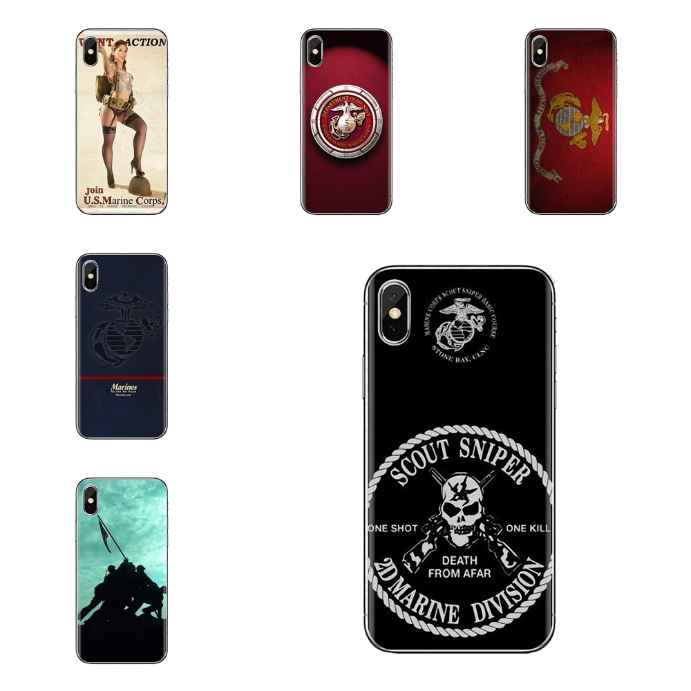 Орел нам пехоты Ветеран корпуса для huawei G7 G8 P7 P8 P9 P10 P20 P30 Lite Mini Pro P Smart плюс 2017 2018 2019