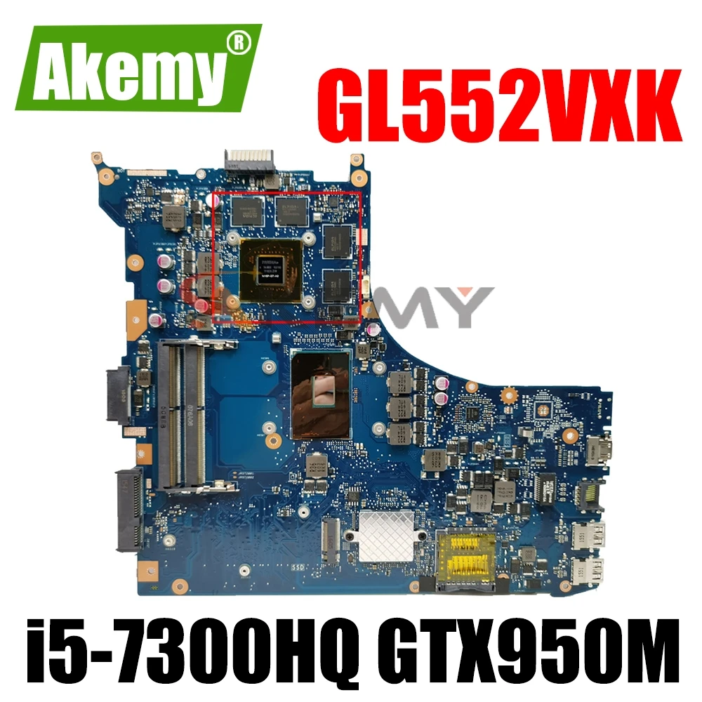 

SAMXINNO для ASUS GL552VXK GL552VX GL552V ZX50V Laotop материнская плата GL552VXK материнская плата с i5-7300HQ GTX950M/2 ГБ 40-pin