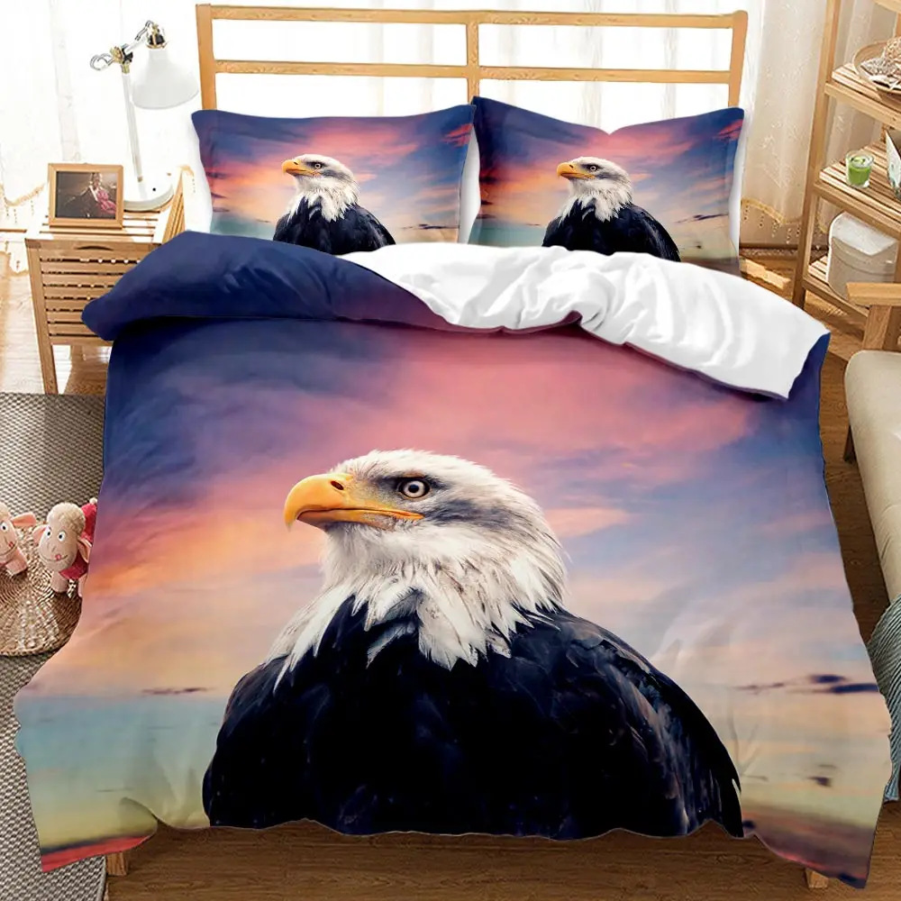 Роскошный дизайнерский комплект постельного белья Eagle с пододеяльником