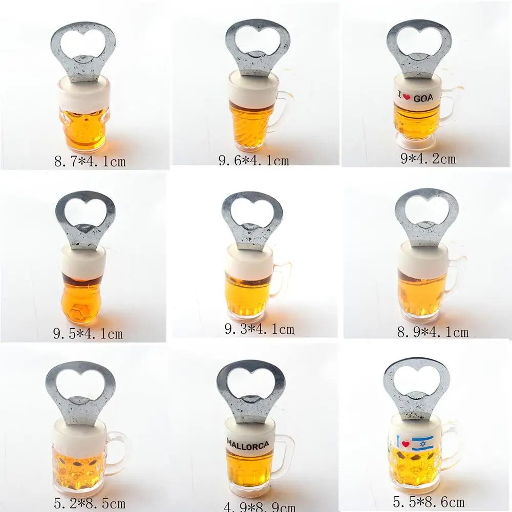 Goa Mallorca Refrigerator Magnet Beer Bottle Opener Decorative Fridge Sticker Home Decoration |