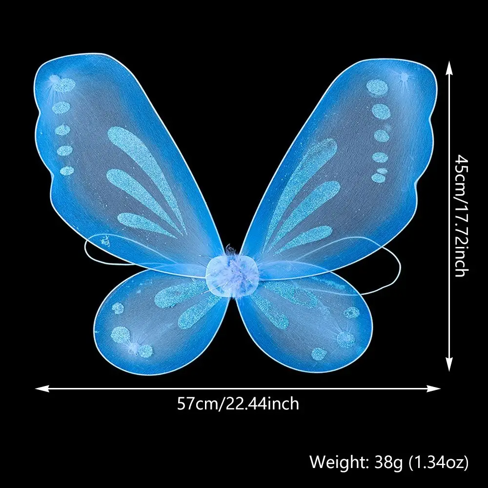 Платье для Хэллоуина крылья феи бабочки аксессуары костюма ангела детей подарок