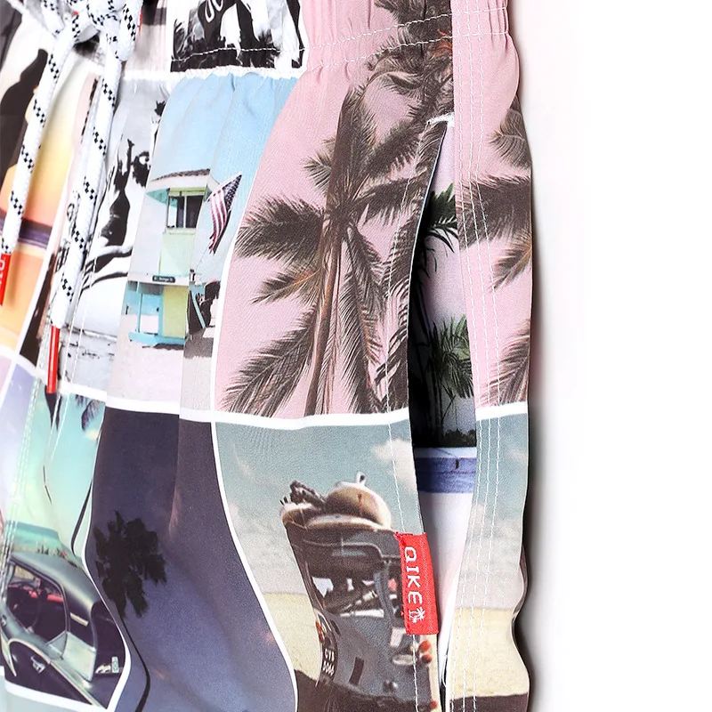 

New Swimwear Men Quick Dry Beach Shorts For men print Surfing Swim Shorts Boardshorts Swimsuit Board Bermuda Bathing Suit