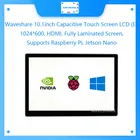 Емкостный сенсорный ЖК-экран Waveshare 10,1 дюйма (E), 1024*600, HDMI, полностью ламинированный экран, поддержка Raspberry Pi, Jetson Nano