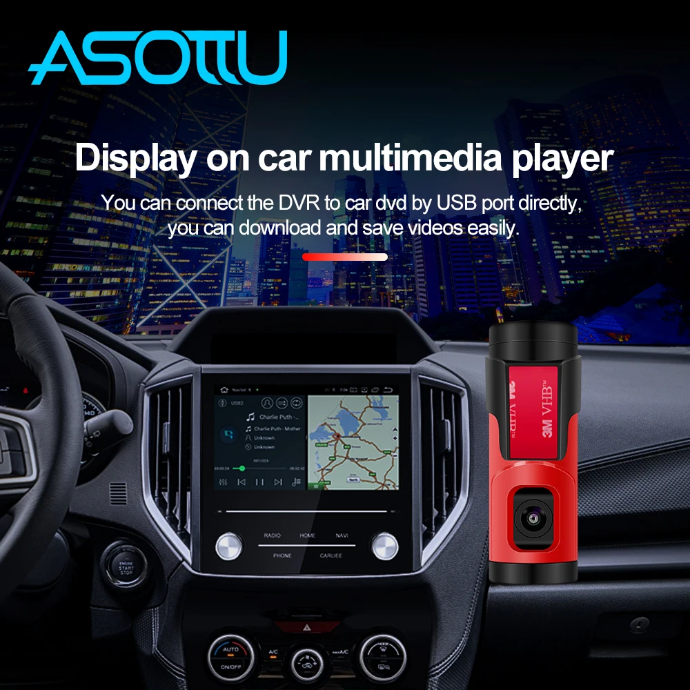 Новый HD Автомобильный видеорегистратор ADAS 1080P с ночным видением Android | Автомобили