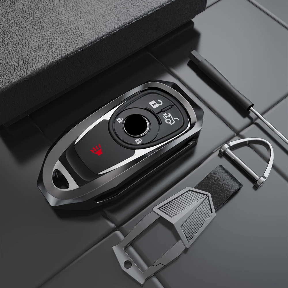 

Car Key Cover for Buick Angkor Chira Weilang GL68 Regal New Lacrosse Kaiwei Car Smart Key Protective Shell Cover Buckle