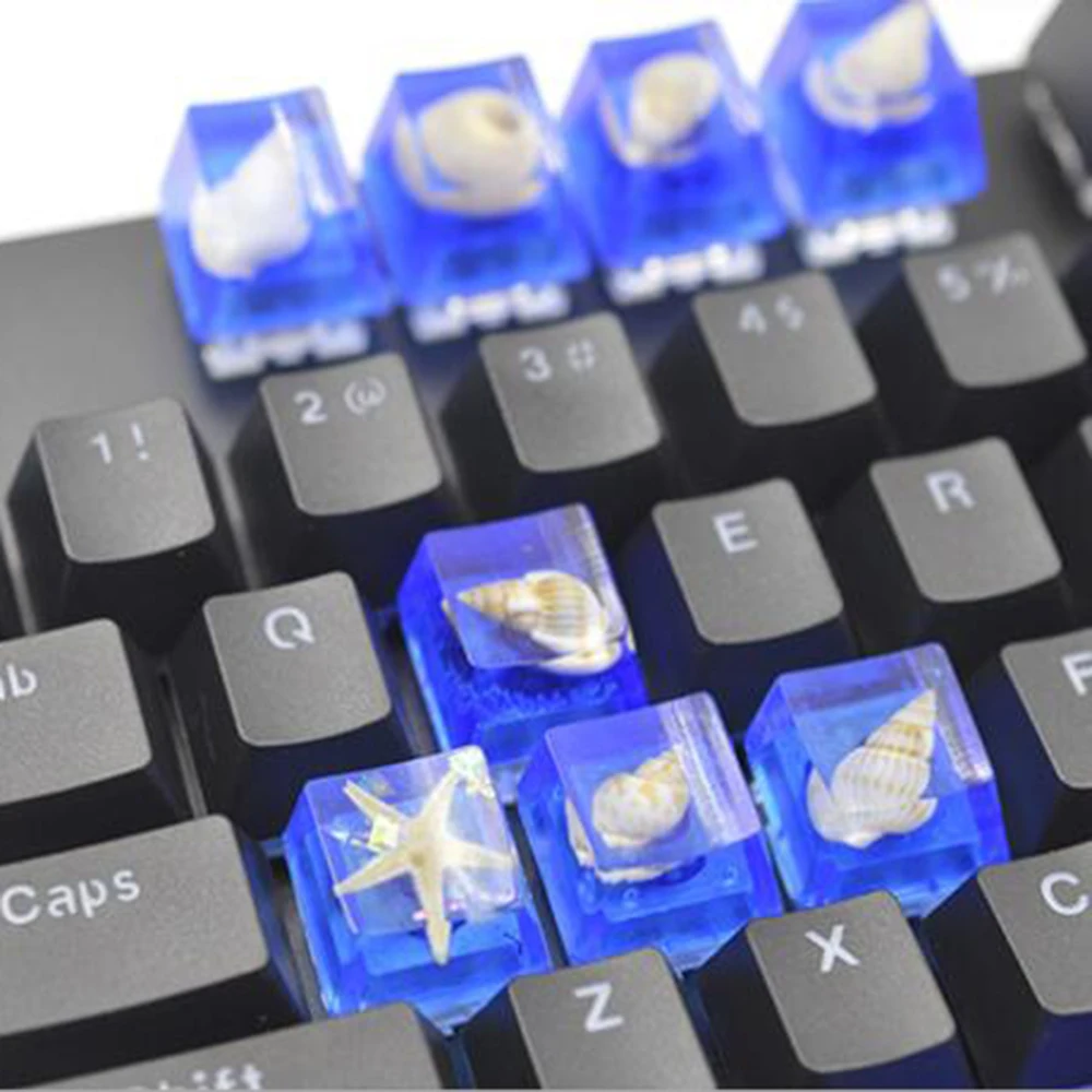 Эпоксидная силиконовая форма Keycap морская жизнь украшение ремесла сделай сам