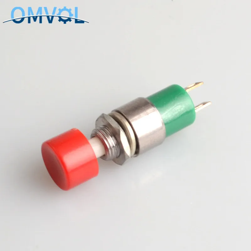 2 шт. 7 мм Мгновенный Кнопочный мини-переключатель с большой крышкой |
