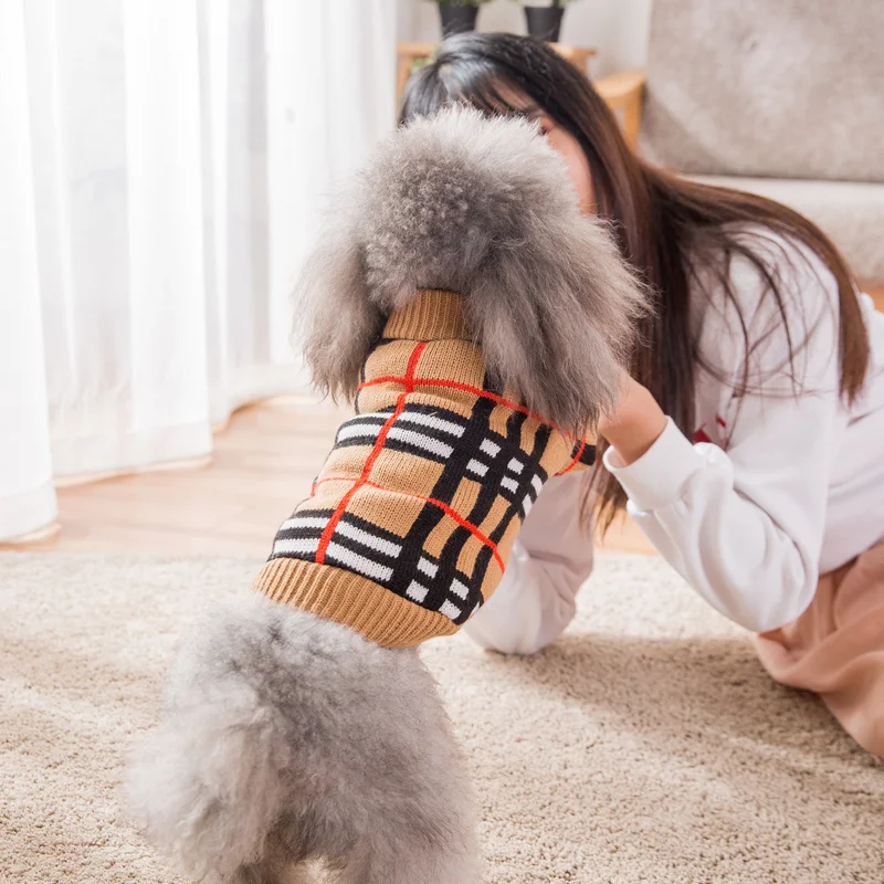 Hipidog Бесплатная доставка брендовый вязаный зимний свитер для домашних животных