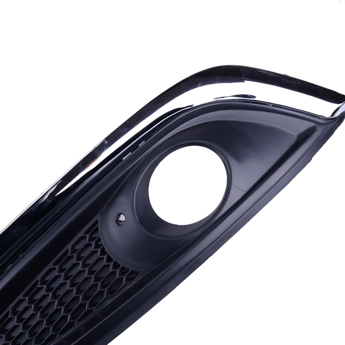 

New Right Front Chrome & Black Bumper Fog Light Lamp Cover Fit for Buick Regal 2014 2015 2016