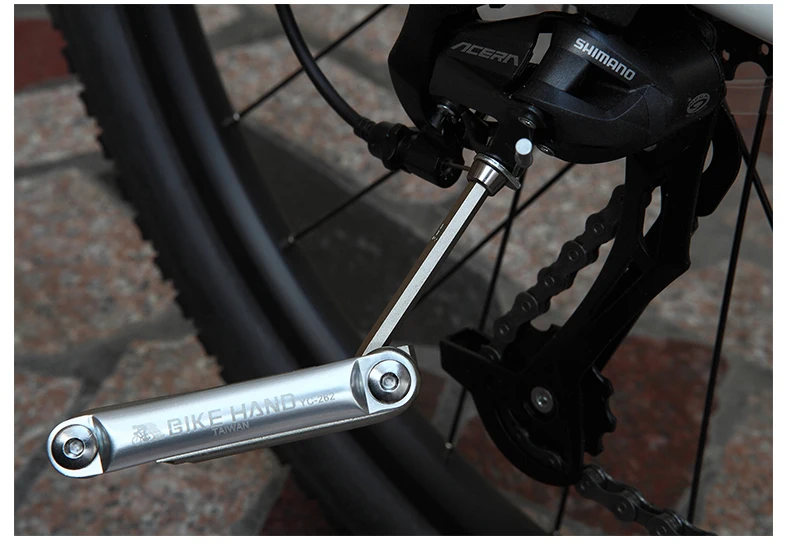 Многофункциональный велосипедный инструмент 9 в 1 шестигранный ключ 2/2 5/3/4/5/6/8 мм