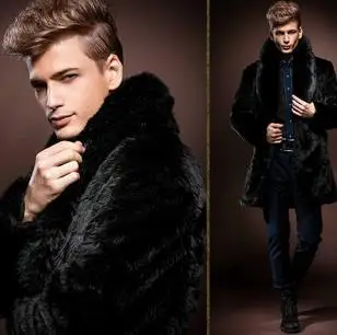 2020 теплая зимняя мужская парка с воротником из искусственного лисьего меха Jaqueta