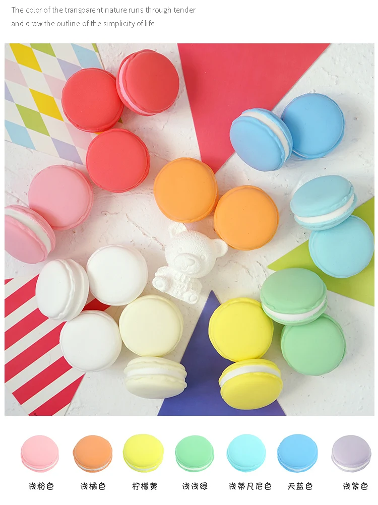 Еда фотография Украшение Моделирование Макарон реквизит еда модель десерт стол