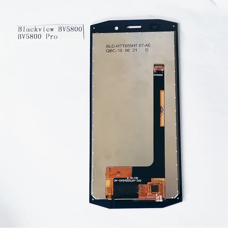 Pantalla LCD Original para Blackview BV5800, montaje de Sensor digitalizador con pantalla t&aacute;ctil, reemplazo de 5,5 pulgadas, Android 8,1, BV5800 Pro-2
