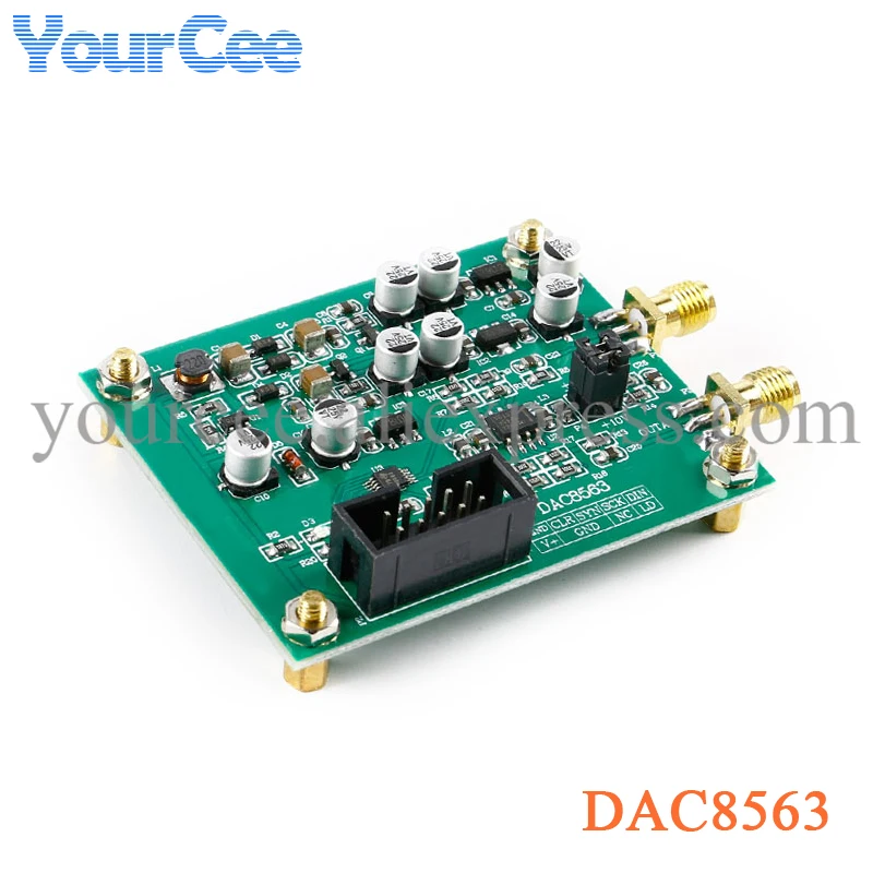 

DAC8563 Dual Digital-to-analog Conversion Module Data Acquisition Module dual 16-bit DAC Adjustable Board