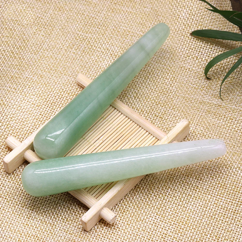 Fatigue Reduce Healing Circulation Improve Wands Natural Crystal Massage Stick Facial Handhold Stone Spiritual Growth |