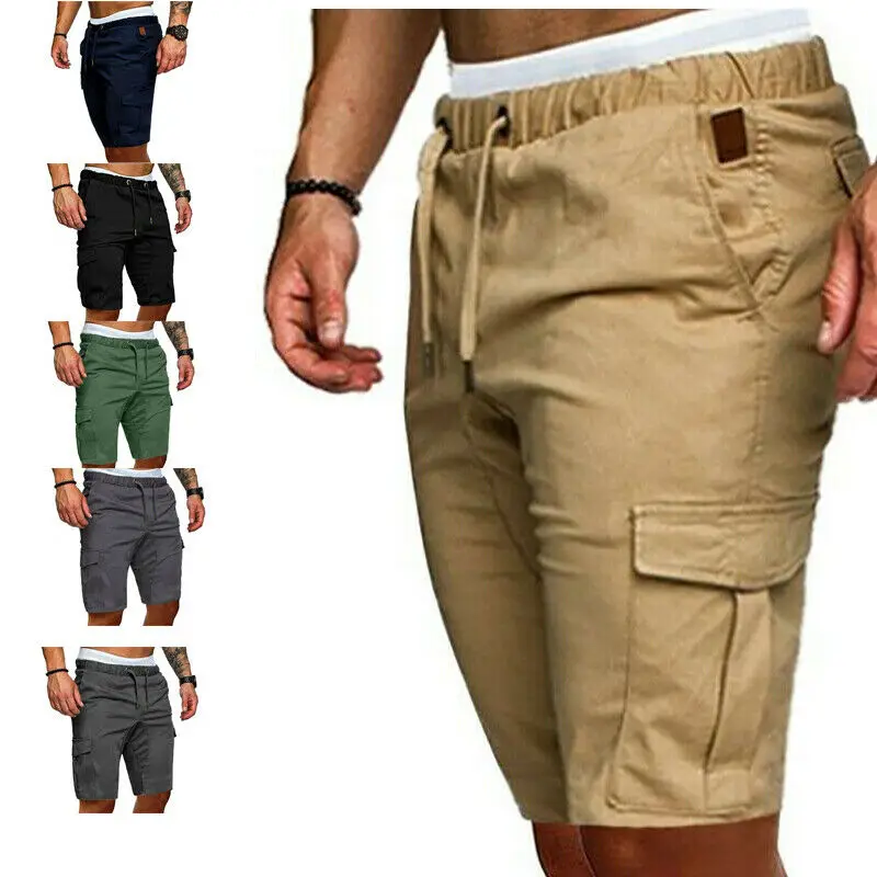 Мужские спортивные шорты-карго повседневные летние шорты для бега 2020 | Мужская