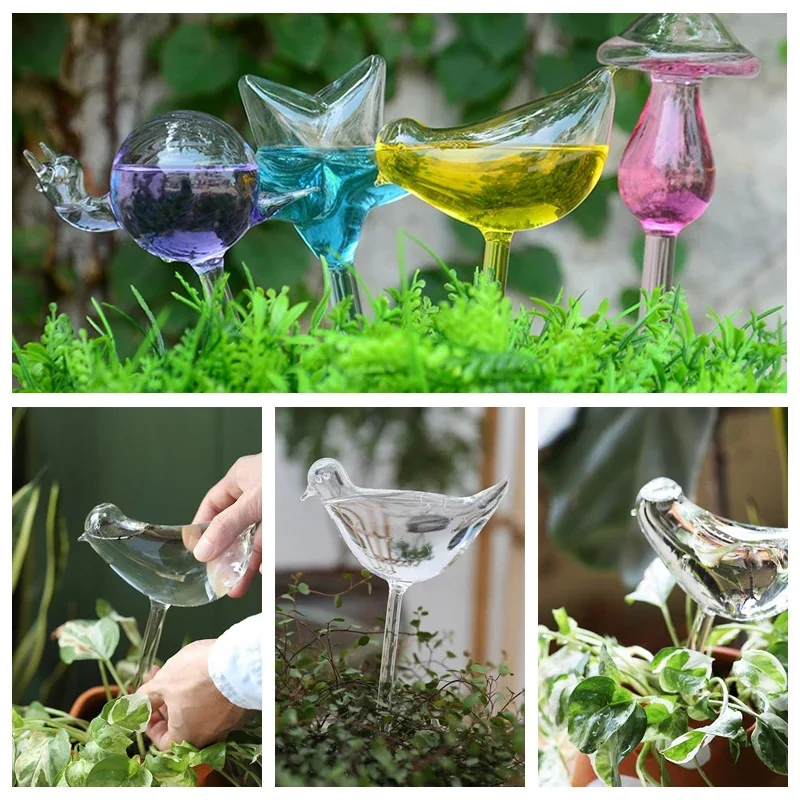 

Water Houseplant Plant Pot Little Bird Automatic Watering Device Gardening Tools