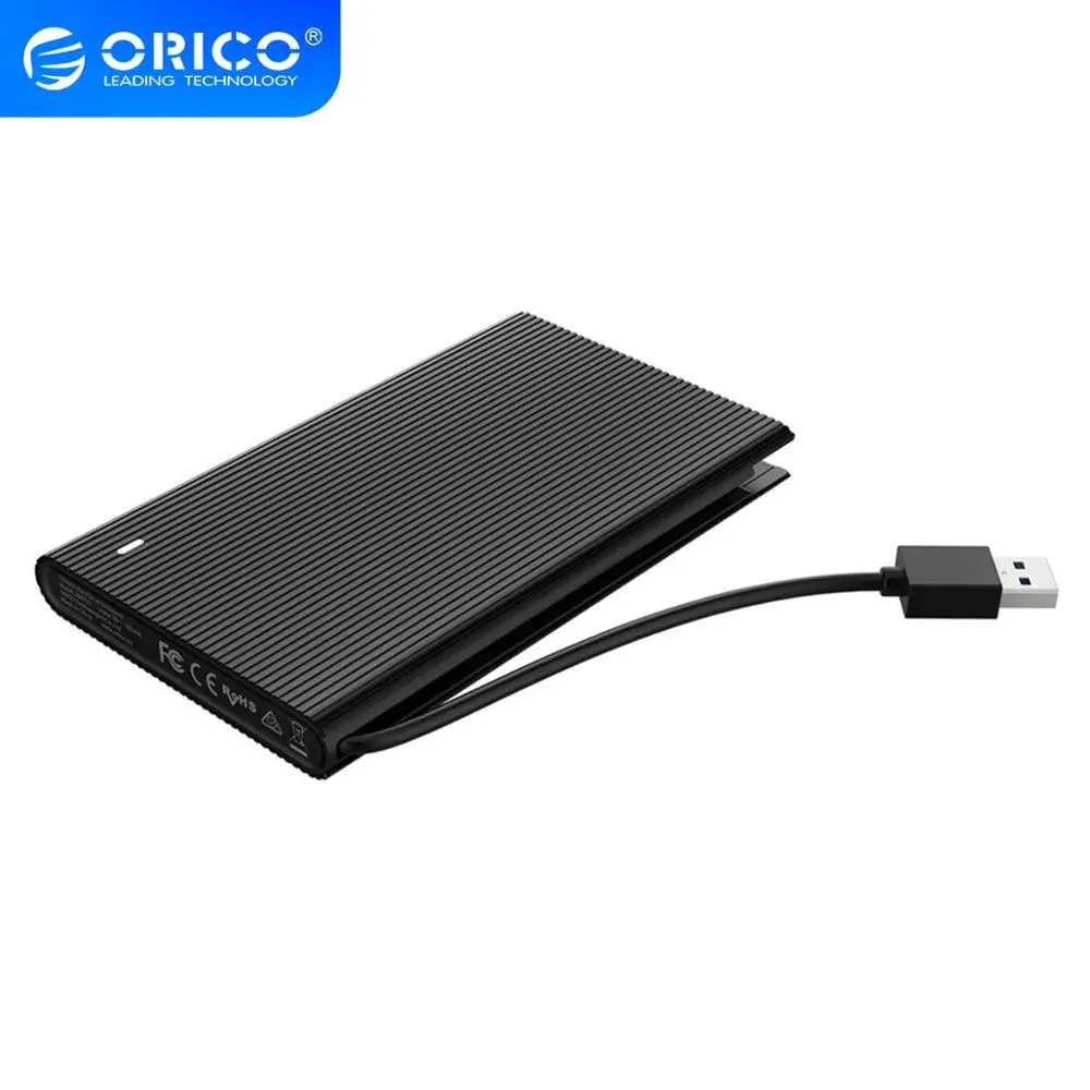ORICO 2 5 дюймов HDD чехол SATA к USB 3 0 жесткий диск корпус Гбит/с скорость передачи