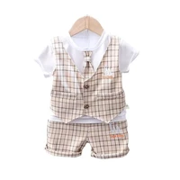 new summer baby boys clothes suit children casual t shirt shorts 2pcsset toddler fashion costume infant outfits kids tracksuits