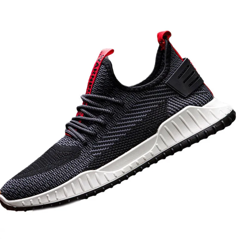

Men Running Sneakers Shoes Lightweight Sports Shoes Breathable Lace Up Footwear Tennis Training Casual Walking Sneakers Men
