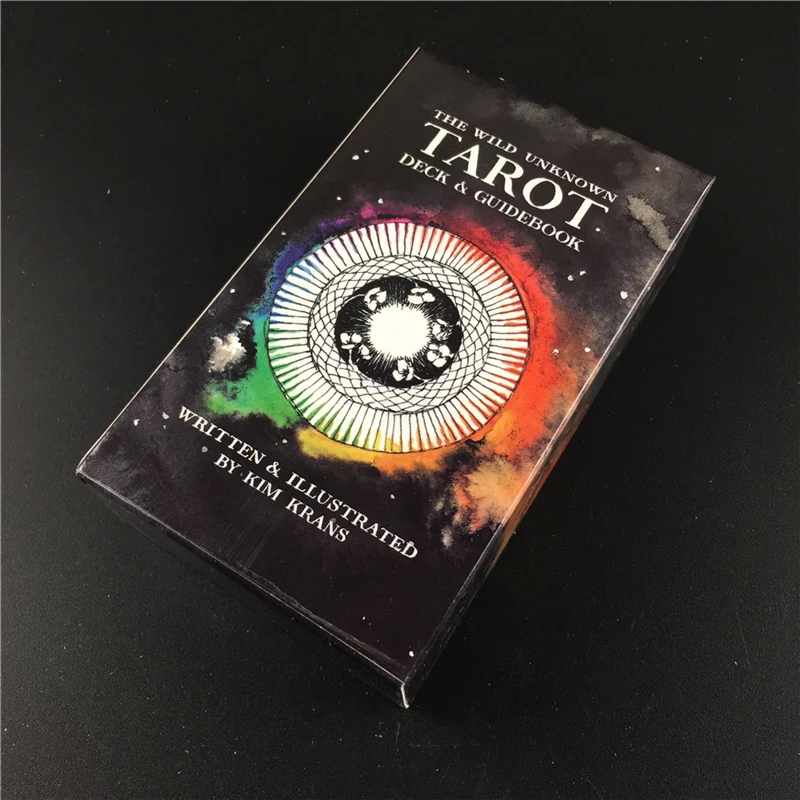 Карты Таро дикие неизвестные колода карт полный английский руководство судьба