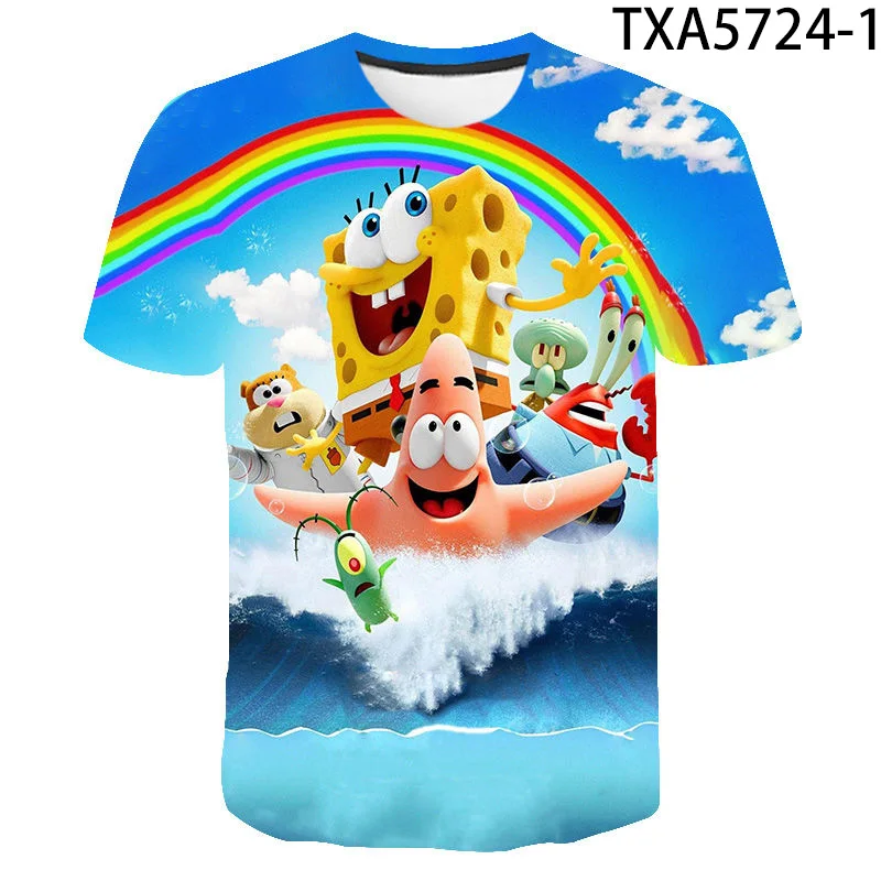

201 New Summer Cartoon Anime Movie 3D Printing T-shirt Casual Men Women Children Fashion Tops