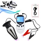 Электрический шок импульсные анальные вагинальные пробки мастурбатор электростимуляция зажимы для сосков клитор губная зажим большая анальная пробка секс-игрушки