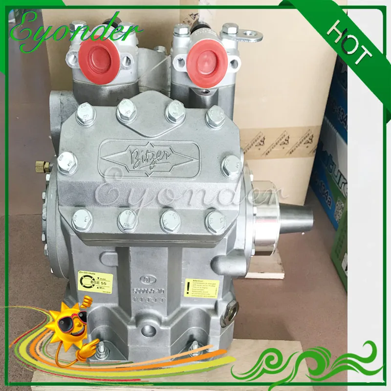 Воздушный компрессор кондиционера AC A/C для Bitzer Bus 4PFC 4PFCY 4UFCY 4NFCY 6UFCY 6NFCY 4UFRY 4NFRY 40425007 1100241A 240101208