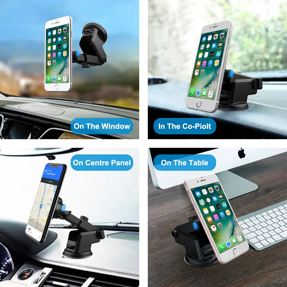 Лобовое стекло гравитационный присоска автомобильный держатель телефона для