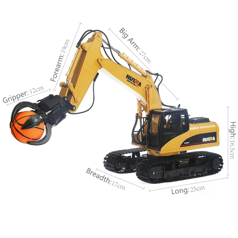 

Игрушки Huina rc excavotor 1571 2,4G 1/14 16CH из сплава