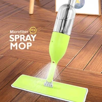 spray floor mop with reusable microfiber pads 360 degree handle mop for home kitchen laminate wood ceramic tiles floor cleaning