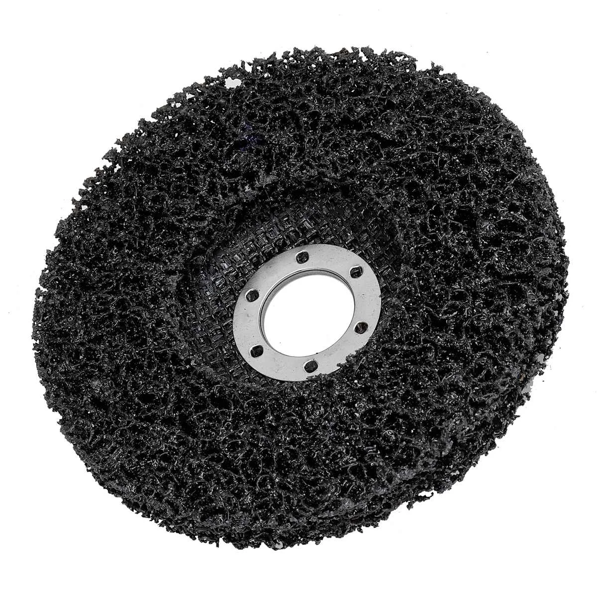 

New 5Pcs Purple Durable Poly Strip Disc Wheel 100x16Mm Wood Metal Paint Rust Removal Clean Abrasive Tools For Angle Grinder