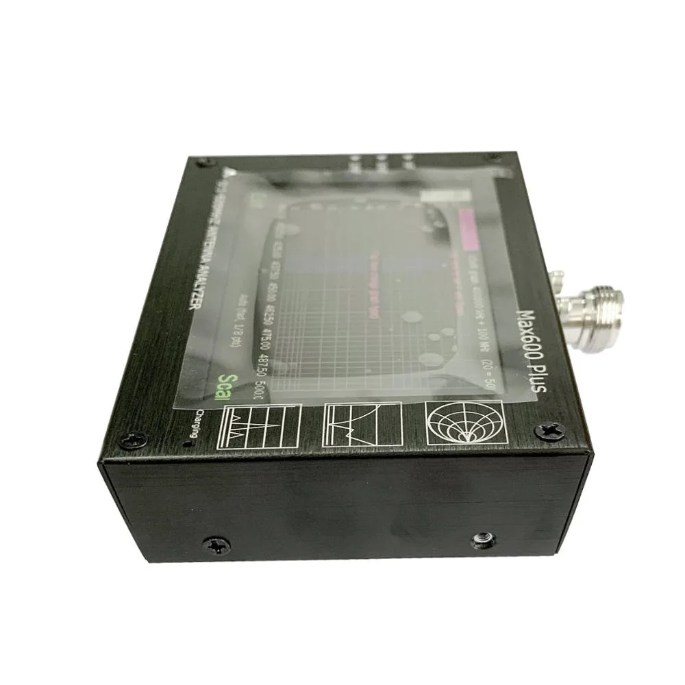 Векторная антенна Max600 Plus HF VHF UHF анализатор сети 0 1-600 МГц с сенсорным экраном TFT LCD 4