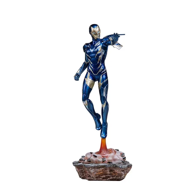 with retail package Мстители Капитан Америка фигурка Marvel Железный человек Человек-паук Дэдпул Дэнверс статуя Железный студии ПВХ Фигурки Игрушка Фигурка - Цвет: with retail package