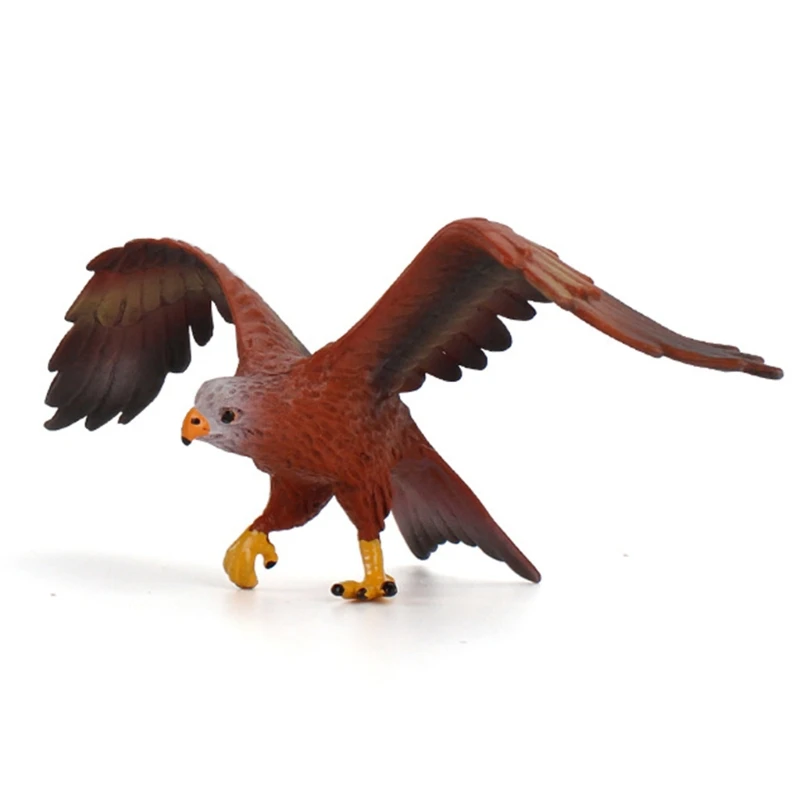 

Simulated Bald Eagle Owl Model Realistic Bird Figurines Action Figure Collection