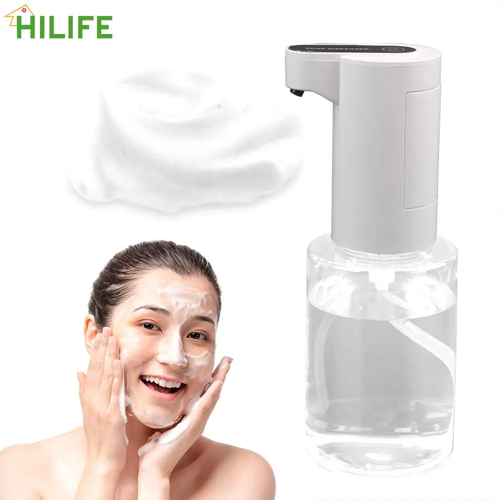 

For Kitchen Bathroom Automatic Soap Dispenser 350ML ABS Smart Sensor Hand Washer Soap Dispenser Touchless Foam Liquid Dispenser